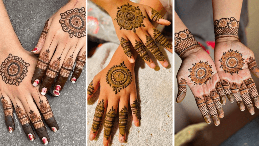 Stylish Mehndi Design Simple
