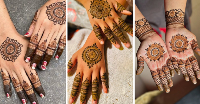Stylish Mehndi Design Simple
