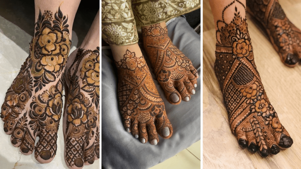 Pair ka Mehandi Design