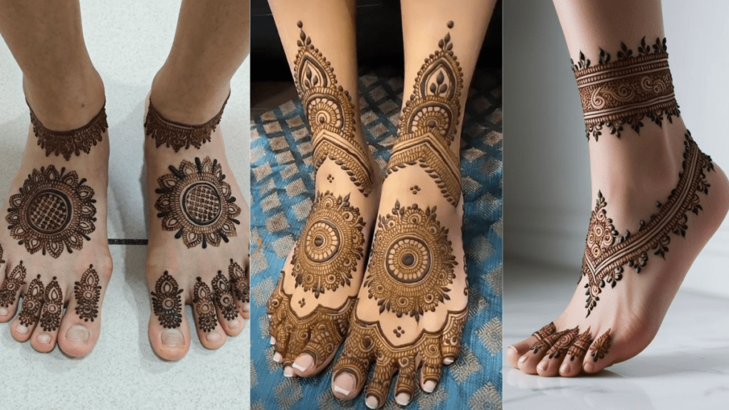 Leg Mehndi