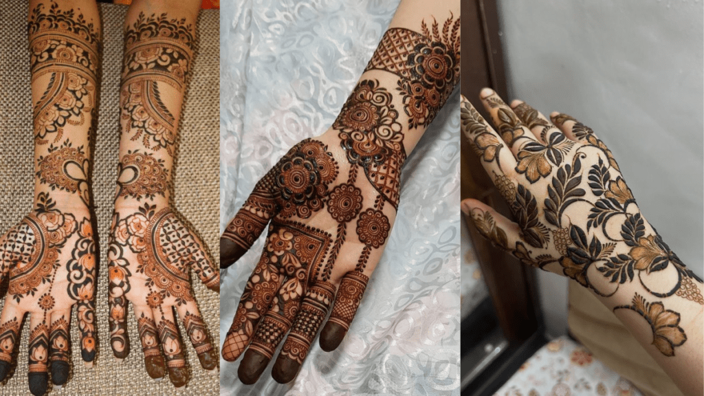 Mehndi Hand Design