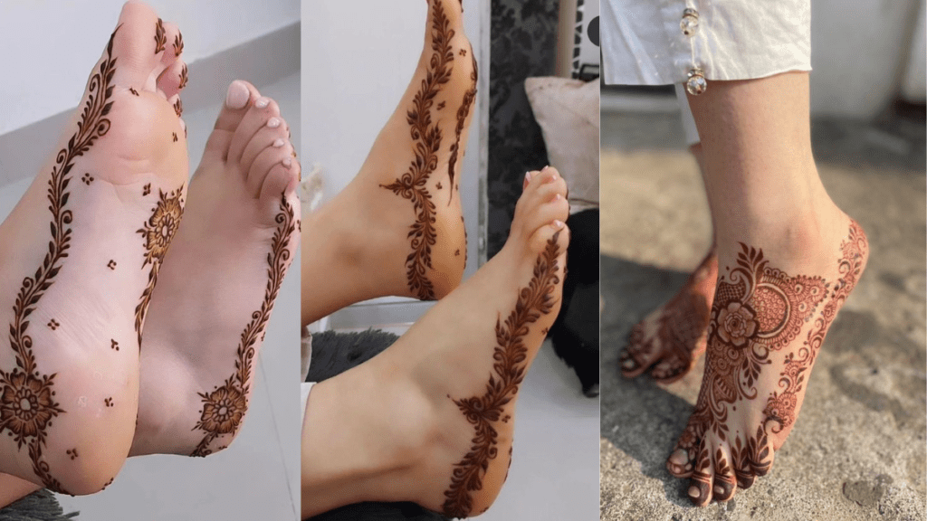 Mehndi Design Foot