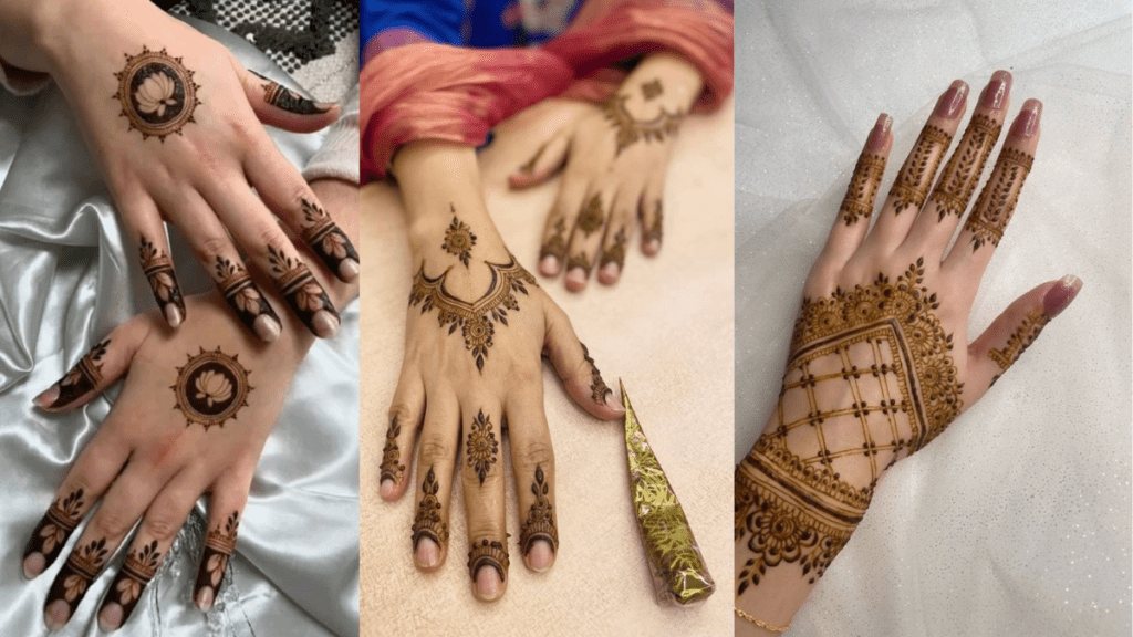 Simple Mehndi Designs for Girls