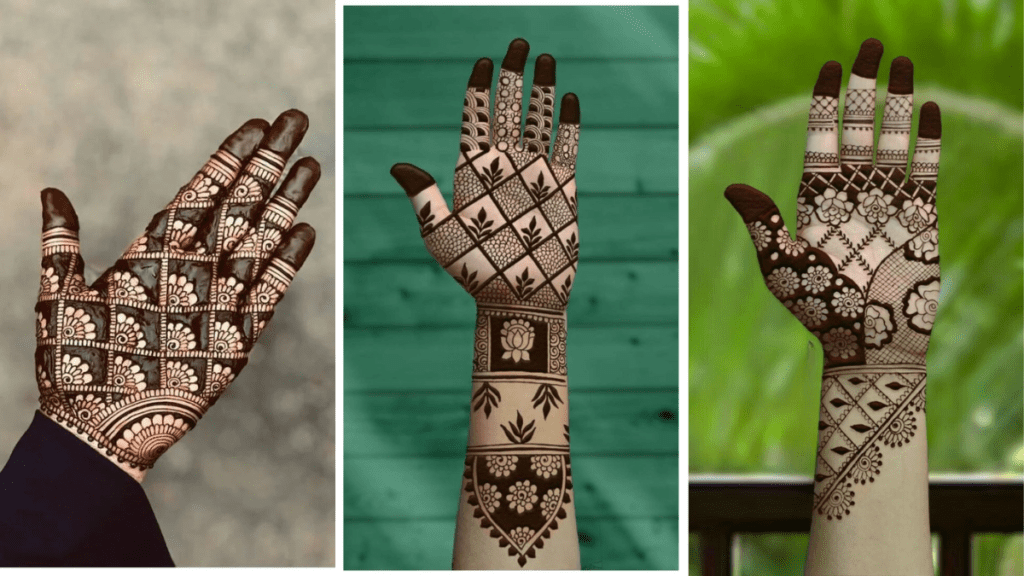 Mehndi Design Front Side