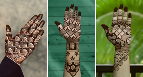 Mehndi Design Front Side