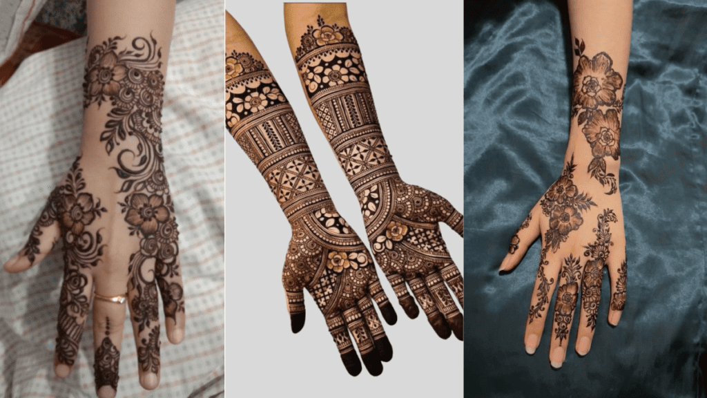 Motif Henna Simple