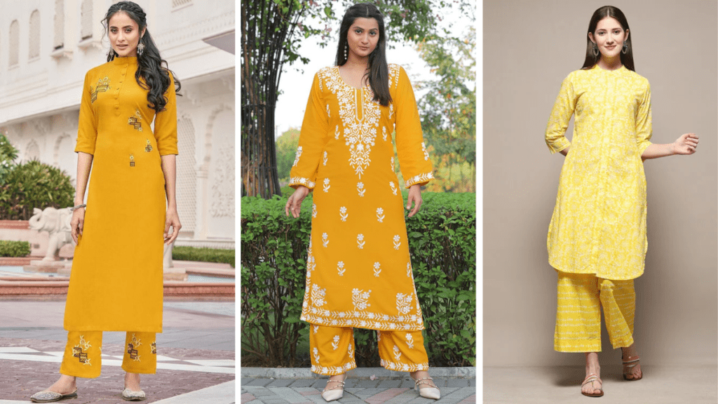 Haldi Outfits