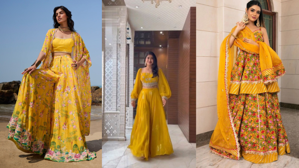 Haldi Outfits for Women