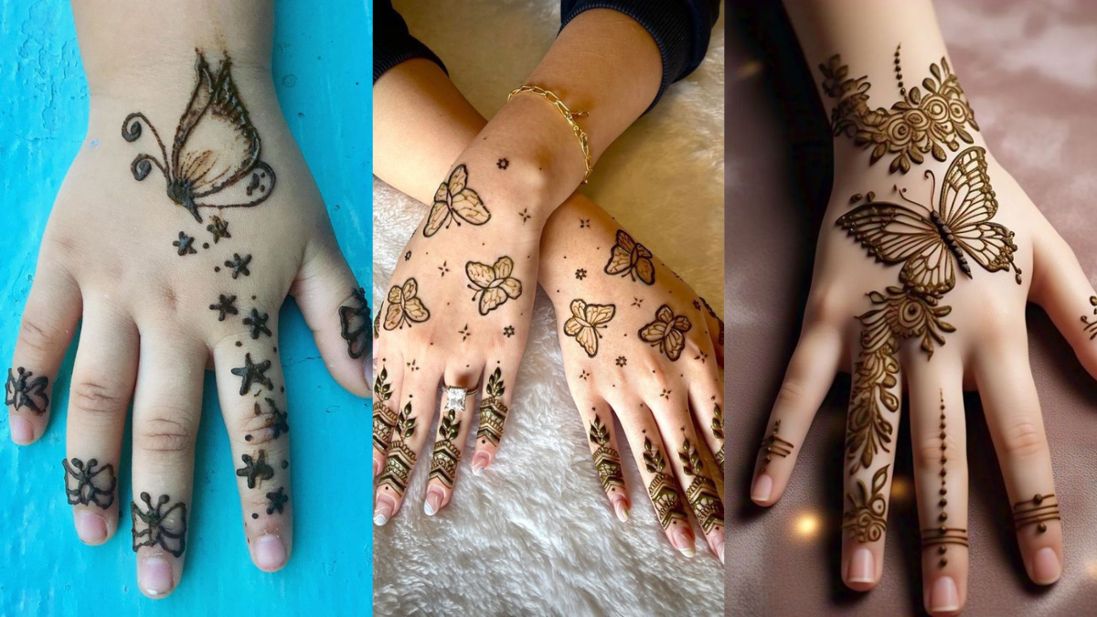 Small Mehndi Designs for Kids