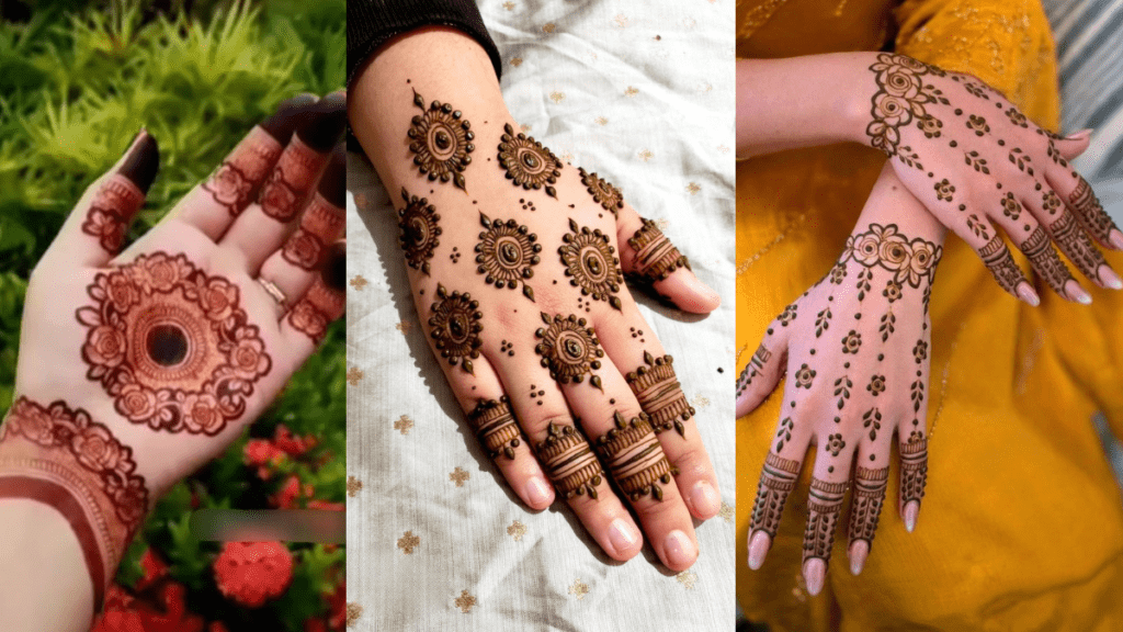 Mehndi Designs Simple Tikki