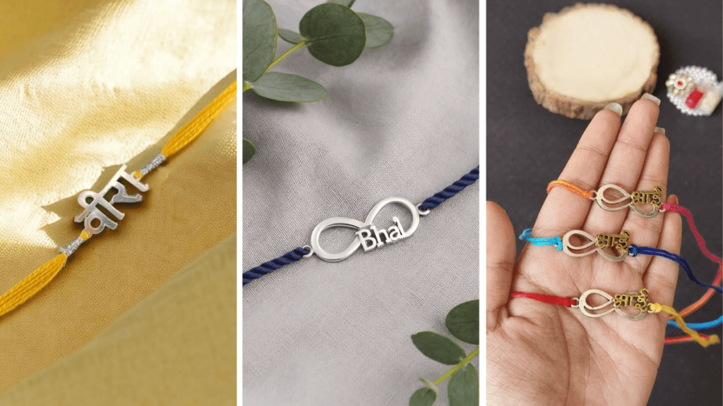 Single Rakhi Design for Brother