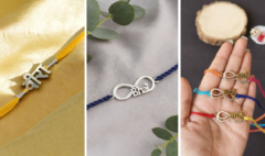 Single Rakhi Design for Brother
