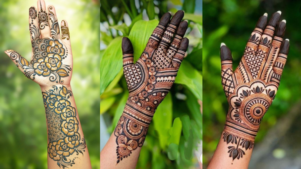 Royal Front Hand Mehndi Design
