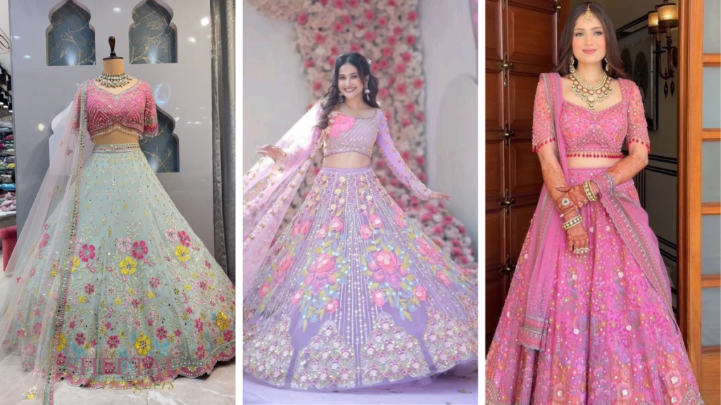 दुल्हन लहंगा न्यू डिजाइन