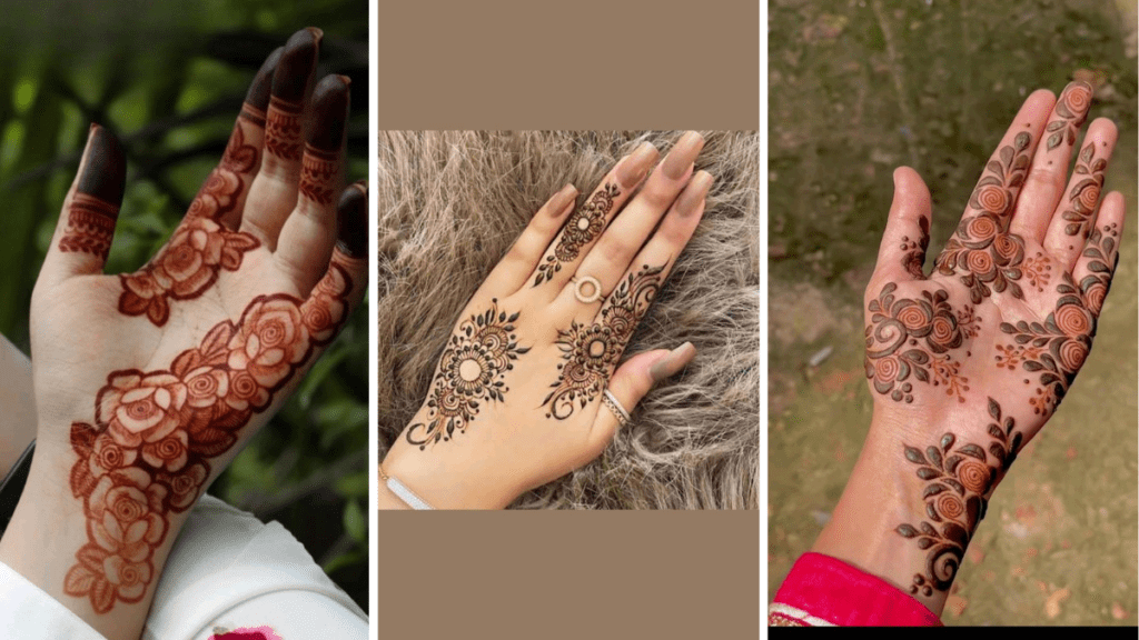 Sawan Mehndi Design Ideas