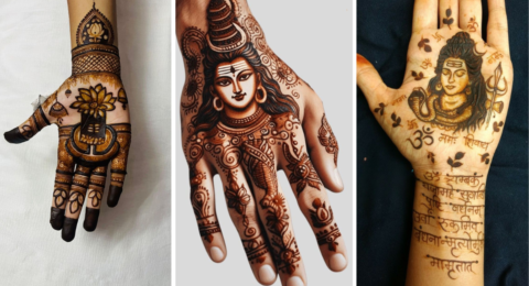 Easy Sawan Mehndi Design