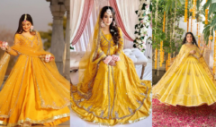 Haldi Outfits For Bride