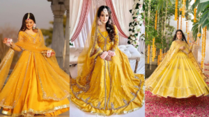 Haldi Outfits For Bride