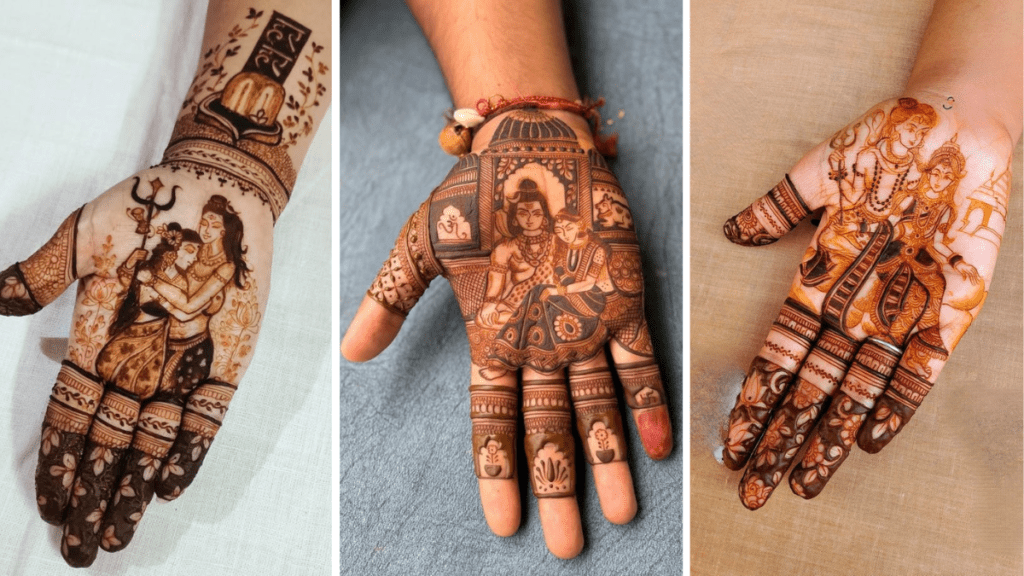 Beautiful Sawan Mehndi Art