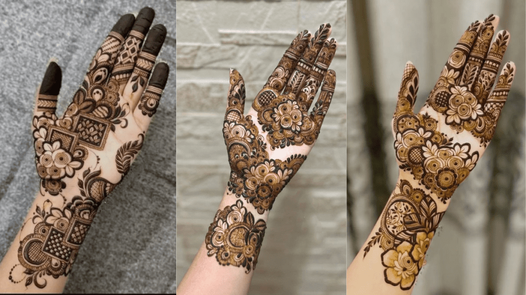 Simple Bridal Mehndi Designs