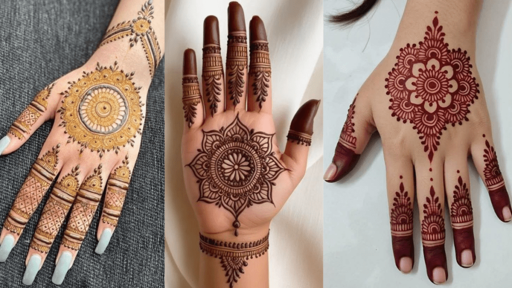 Trending Sawan Mehndi Design