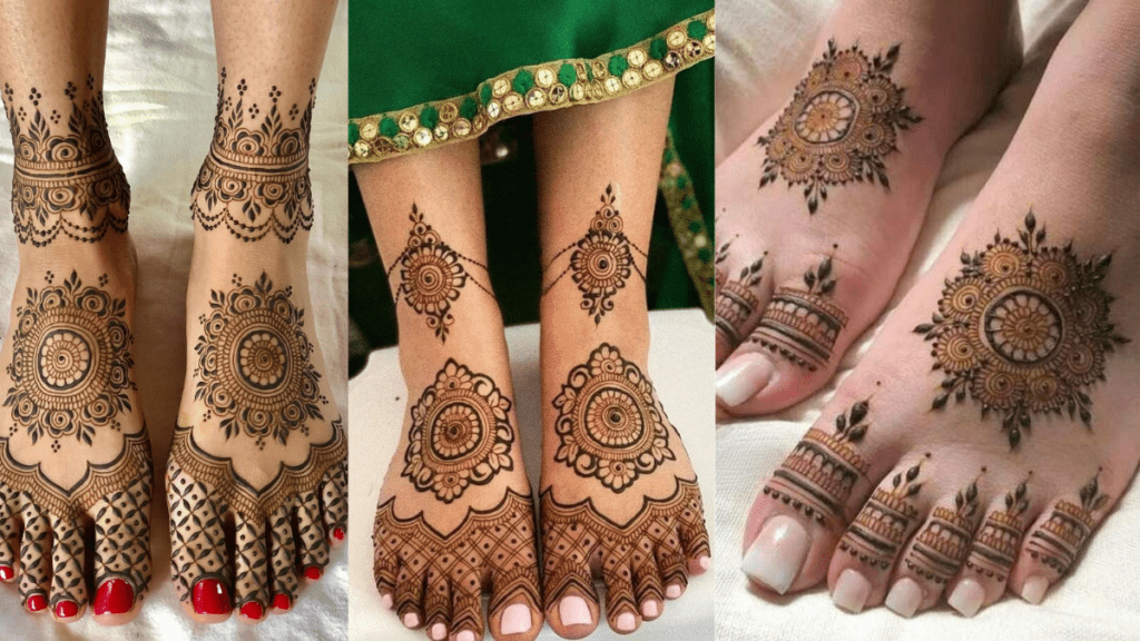 Pair Ki Mehndi Design