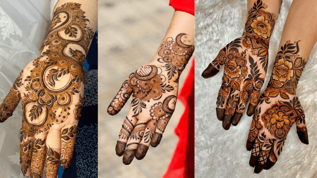 Modern Mehndi Designs