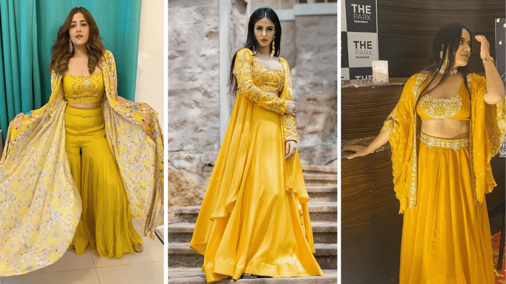 Haldi Look