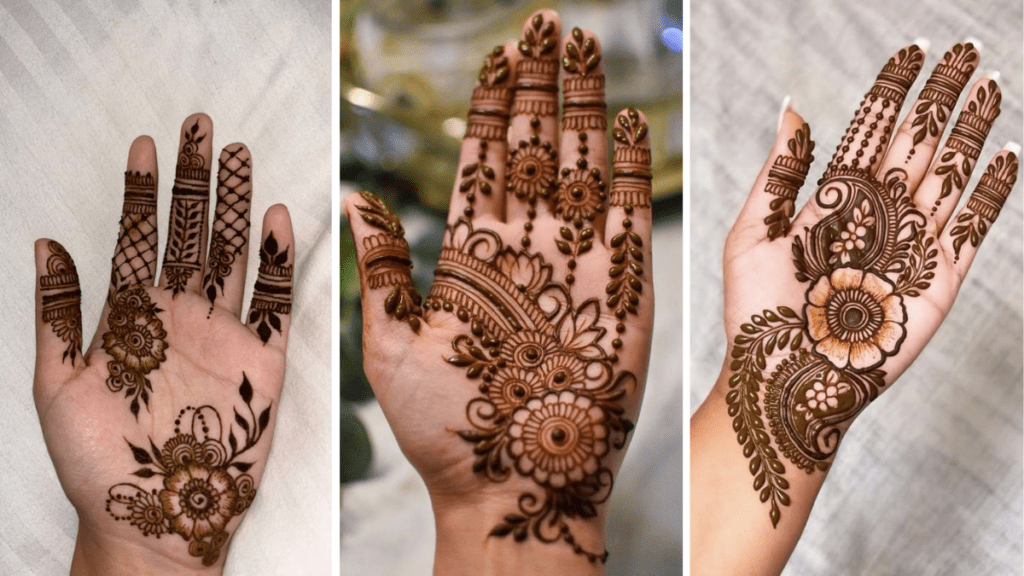 Engagement Mehndi Design