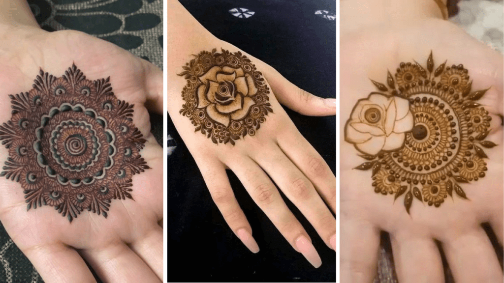 Cute Small Mehndi Designs