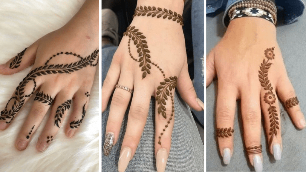 Patch Mehndi Design