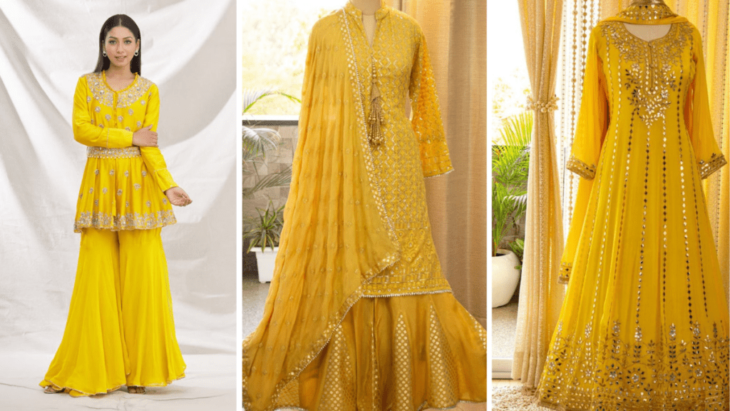 Haldi Outfit for Bride