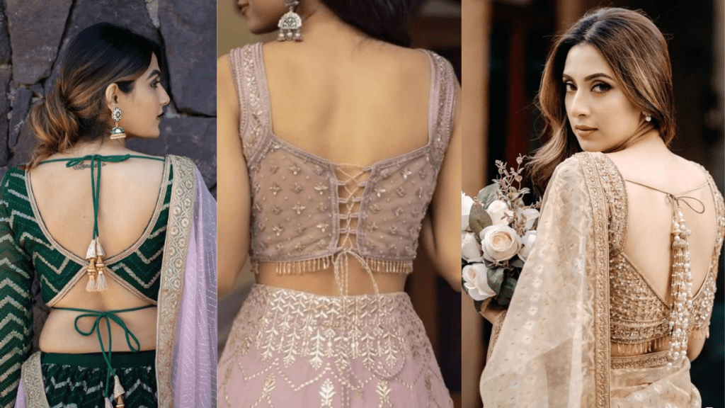 Stylish Lehenga Blouse Design