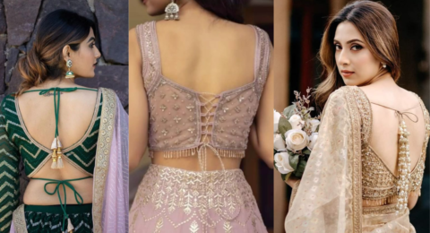 Stylish Lehenga Blouse Design