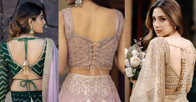 Stylish Lehenga Blouse Design