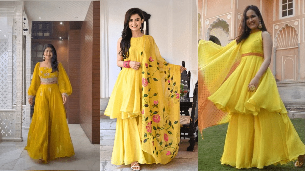 New Haldi Dress