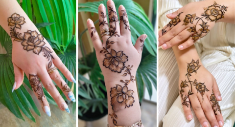 Leaf Mehndi Designs