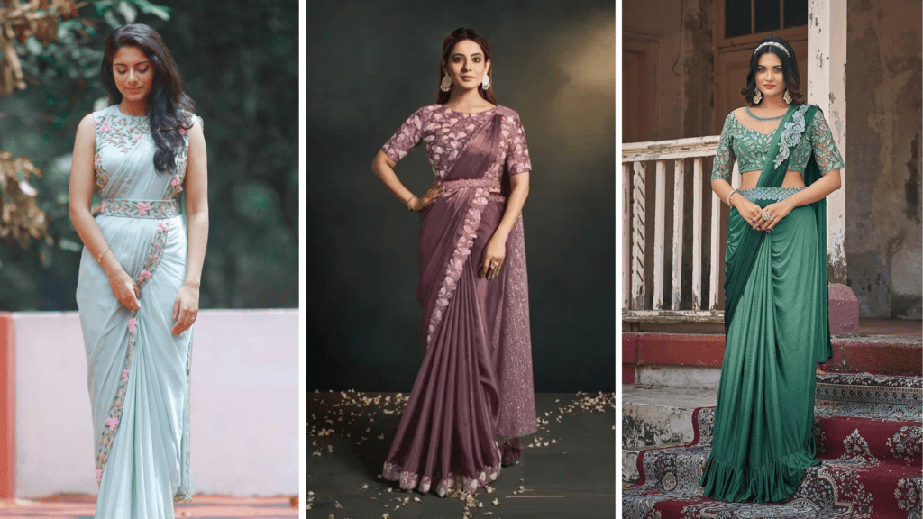 Nauvari Saree Looks