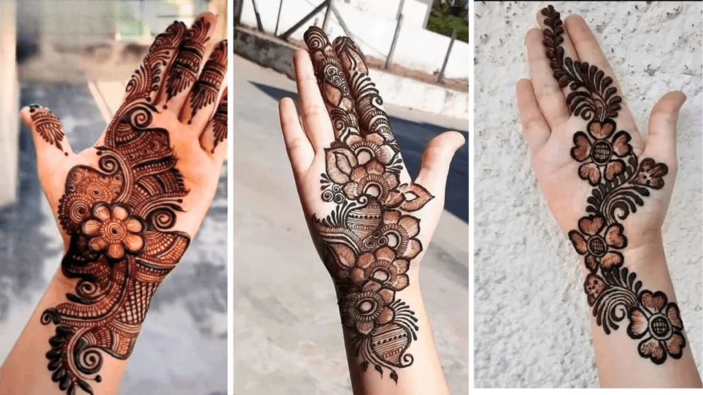Aesthetic Mehndi Design Simple