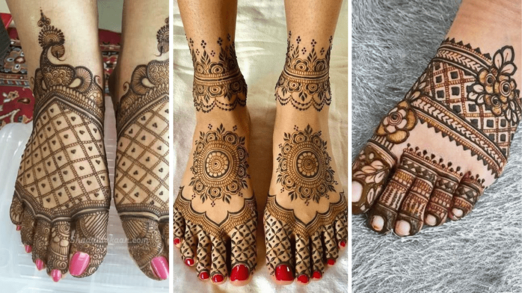 Mehndi Designs Leg
