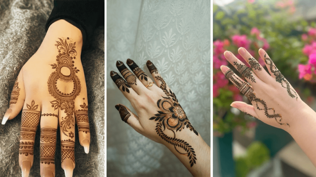 Stylish Mehndi Design Simple
