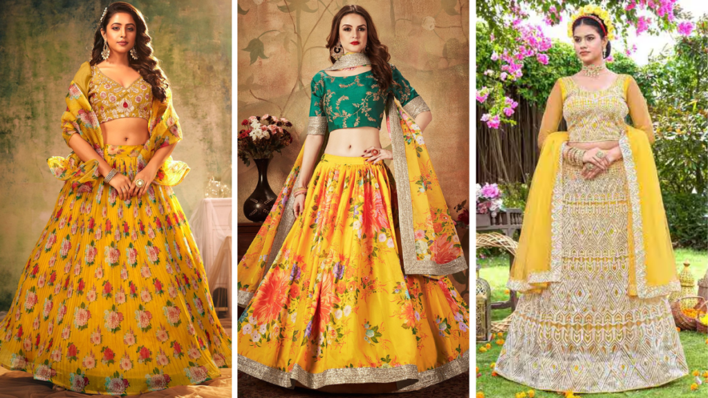 Haldi Outfits