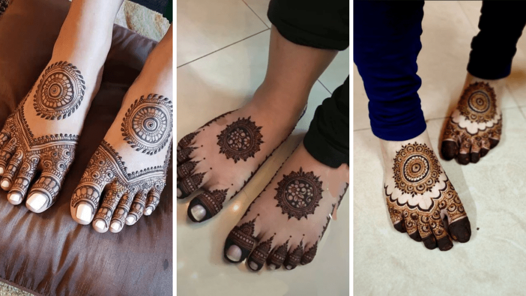 Feet Mehndi Designs
