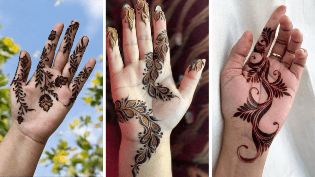 Front Hand Mehndi Designs