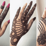 Simple Mehndi Desings for Back