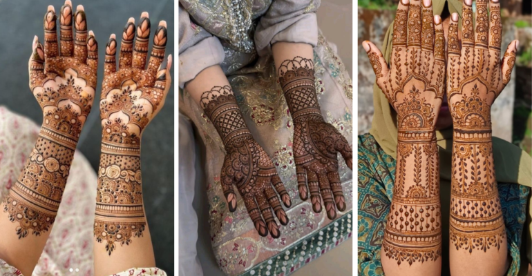 Nikah Mehndi Designs