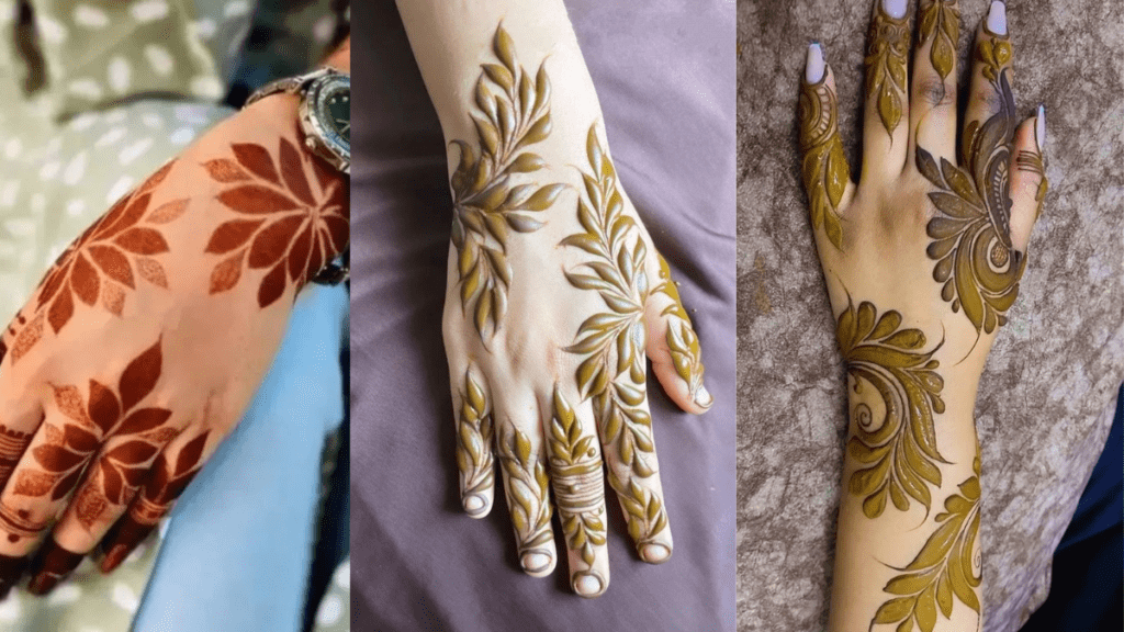 Mehndi Designs Simple Tikki
