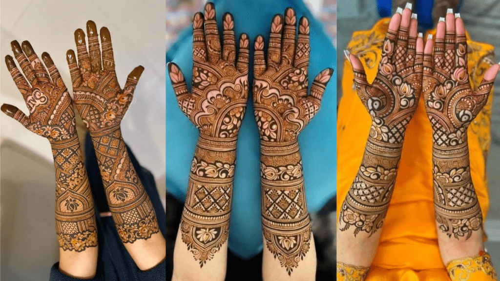 Royal Front Hand Mehndi Design