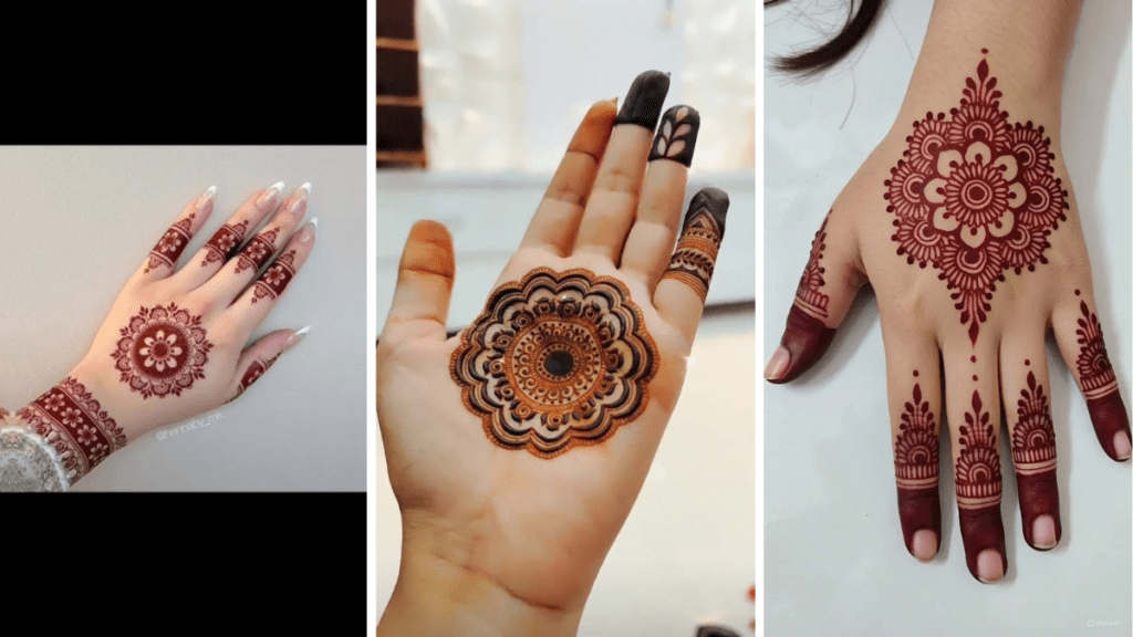 Sawan Special Mehndi Design
