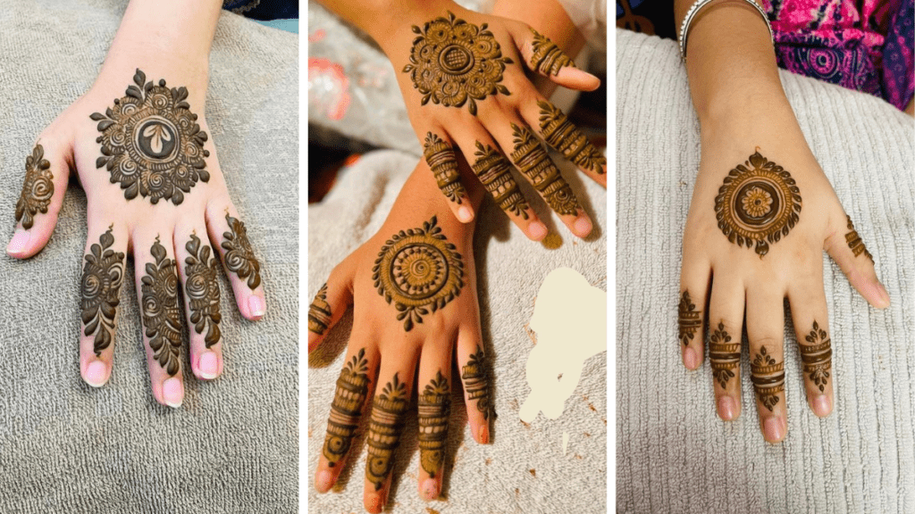 Mehendi Simple Designs